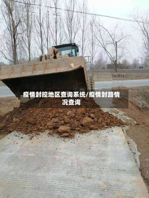 疫情封控地区查询系统/疫情封路情况查询