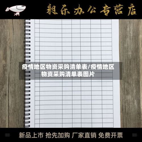 疫情地区物资采购清单表/疫情地区物资采购清单表图片