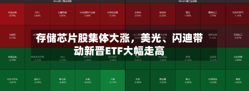 存储芯片股集体大涨，美光、闪迪带动新晋ETF大幅走高