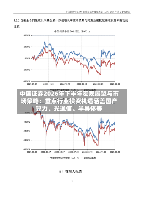 中信证券2026年下半年宏观展望与市场策略：重点行业投资机遇涵盖国产算力、光通信、半导体等