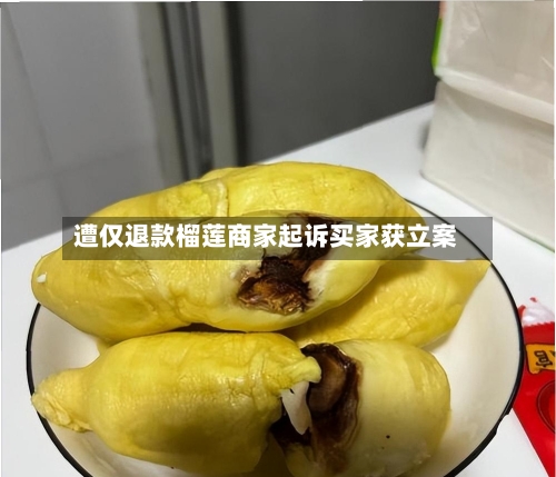 遭仅退款榴莲商家起诉买家获立案