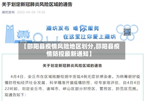【邵阳县疫情风险地区划分,邵阳县疫情防控最新通知】