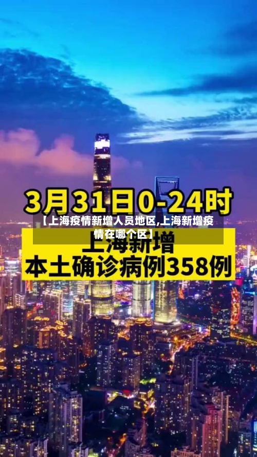 【上海疫情新增人员地区,上海新增疫情在哪个区】