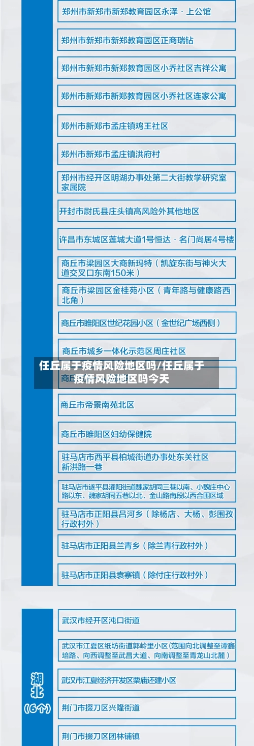 任丘属于疫情风险地区吗/任丘属于疫情风险地区吗今天